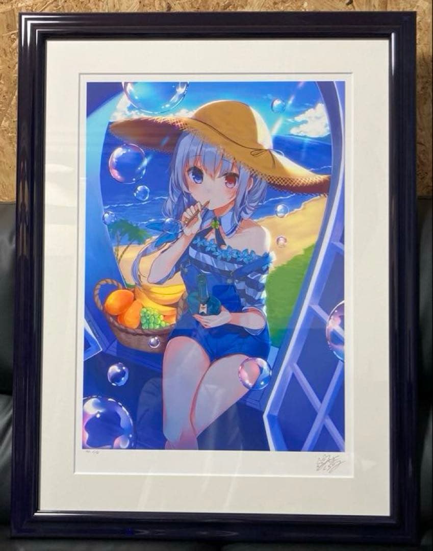 三嶋くろね 複製原画 アールビバン版画 【保証書付】