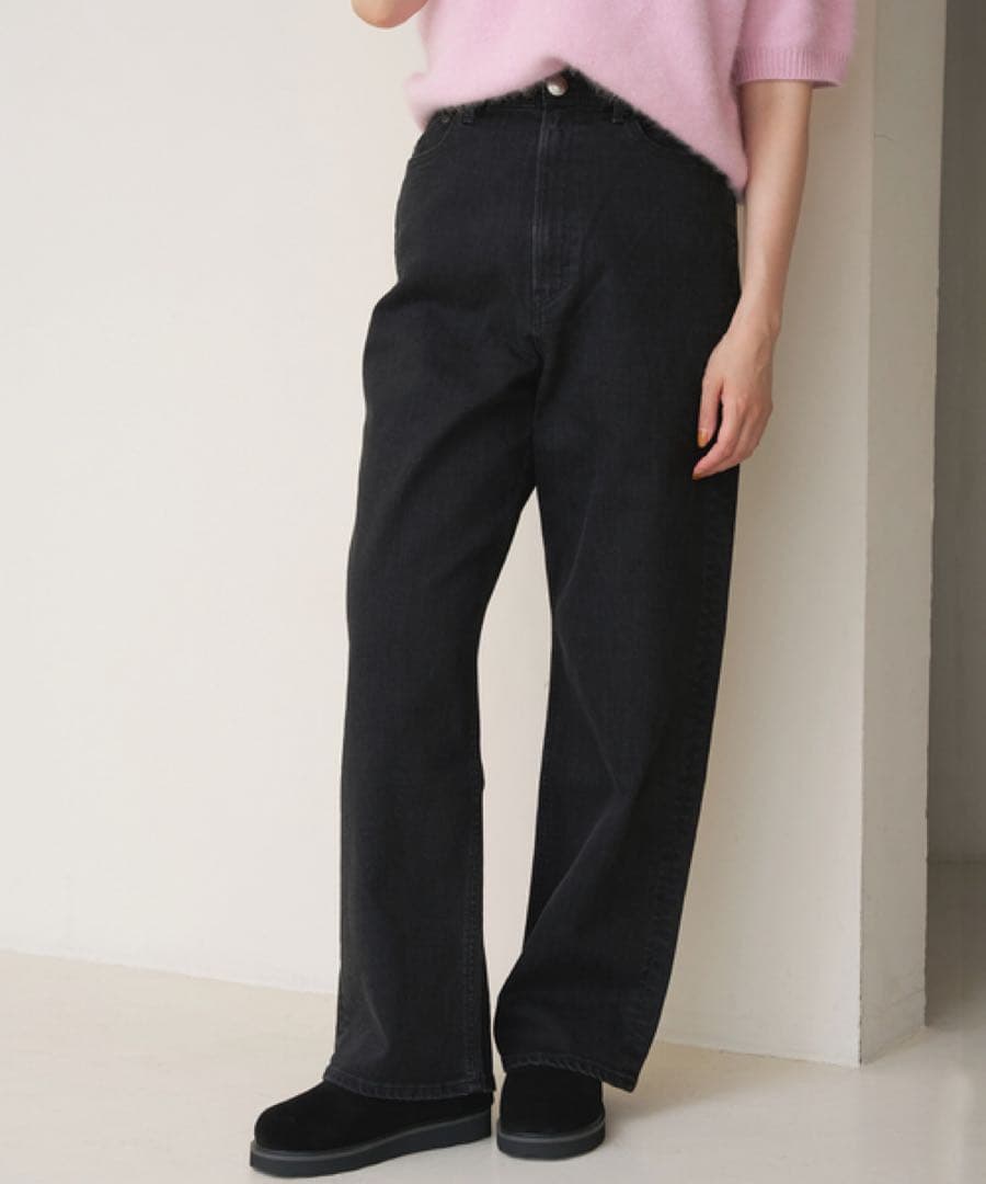 R.1IENA別注YANUK JOAN ルーズストレートデニム25サイズ