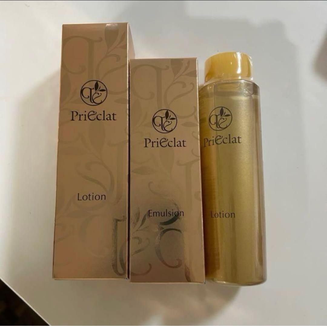 Priéclat ローションとエマルジョンセット