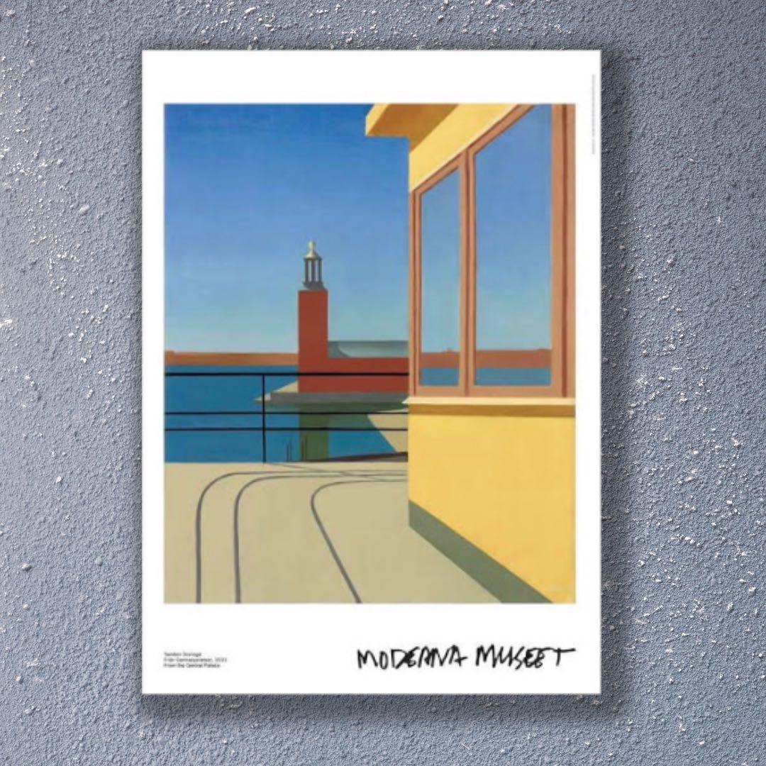 北欧スウェーデン限定 Torsten Jovinge 希少アートポスター 390bbc7aa77acb17befe0049da1280