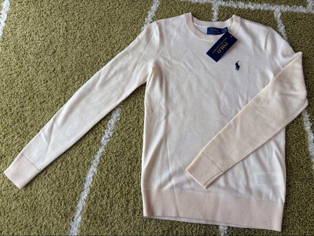 h*n様 ポロ ラルフローレン 薄手ウール100%セーター