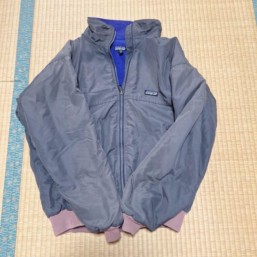 Patagonia グレー シェルドシンチラジャケット　SizeL