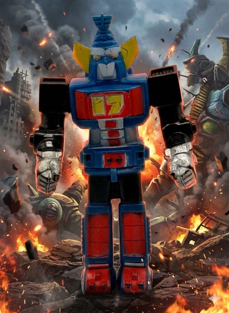 【当時物】大鉄人17 ポピー ソフビ フィギュア 昭和レトロ　７０年代