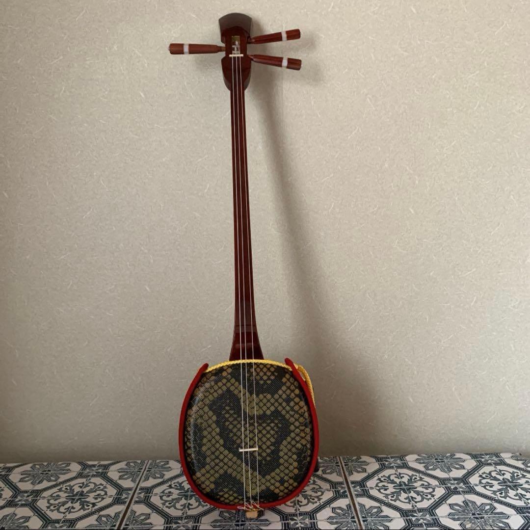 【ほぼ未使用】三線　爪付き