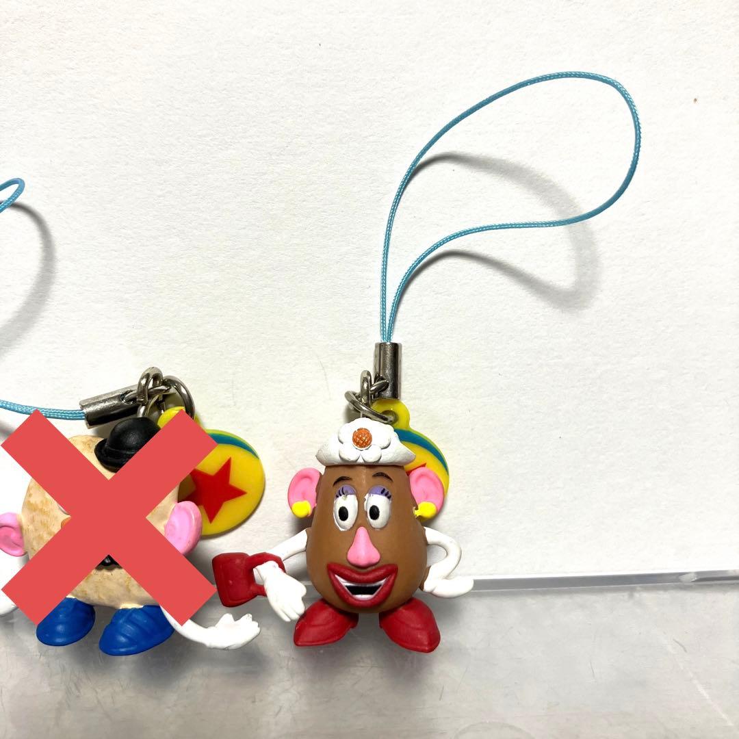 貴重】トイ・ストーリー ポテトヘッド 七変化ストラップ 2個セット