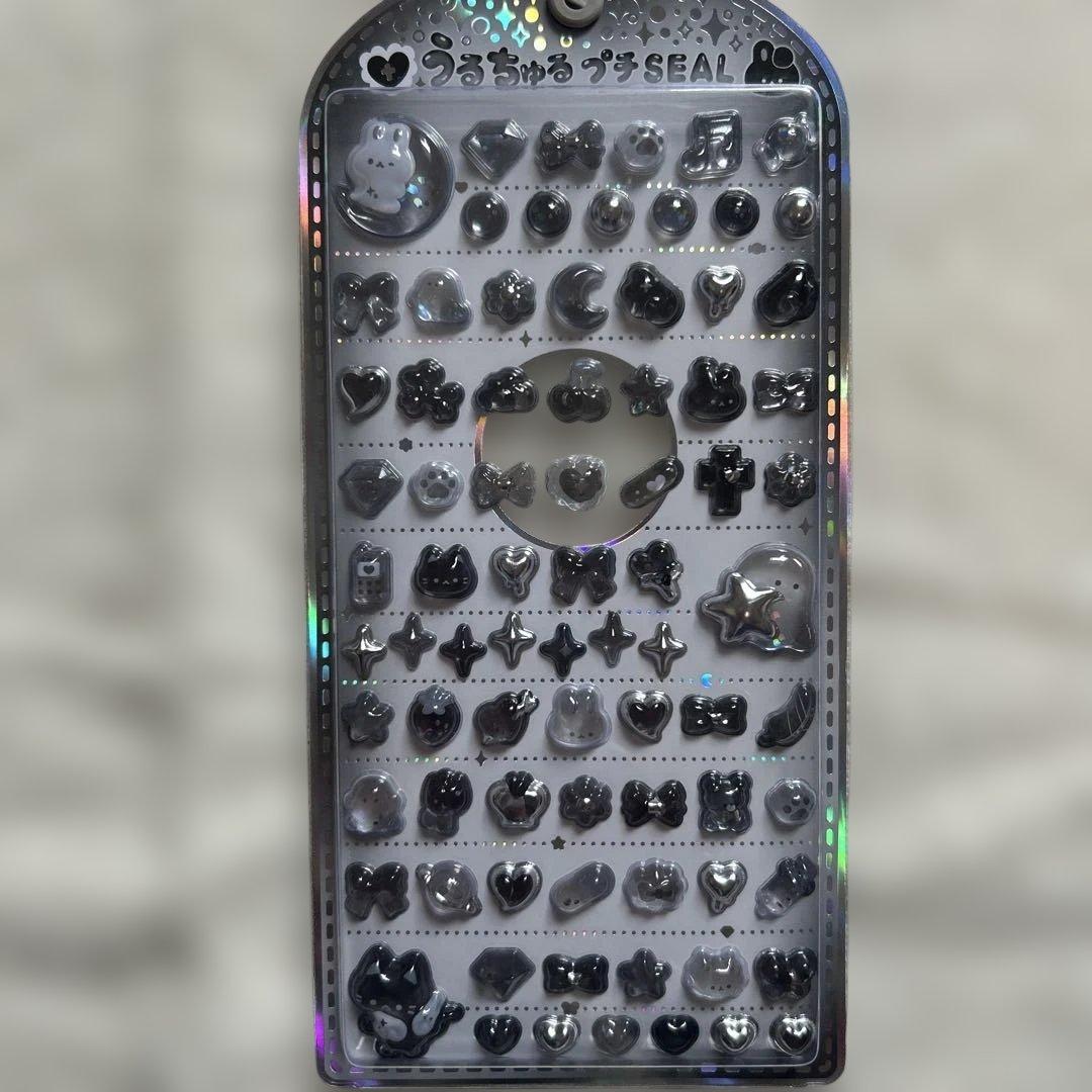 正規品 光るジュエルプチドロップ うるちゅる コットンパフィ 4枚