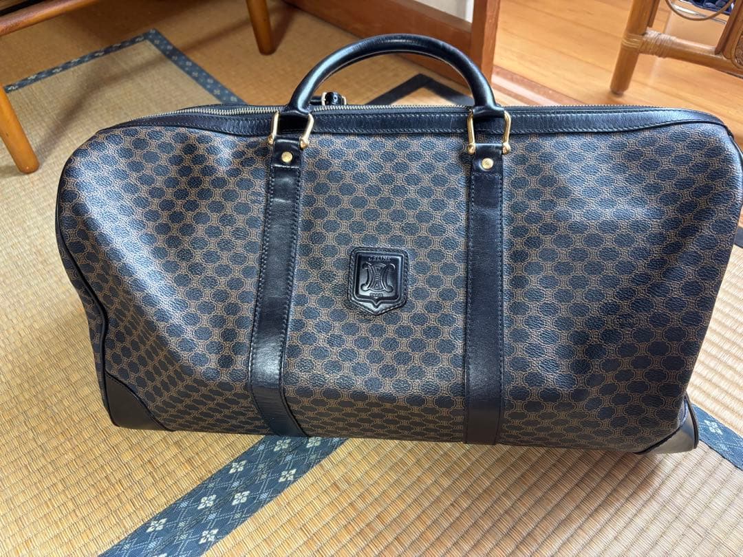 セリーヌ　ボストンバック　黒　オールドセリーヌ　お値下げ交渉可能