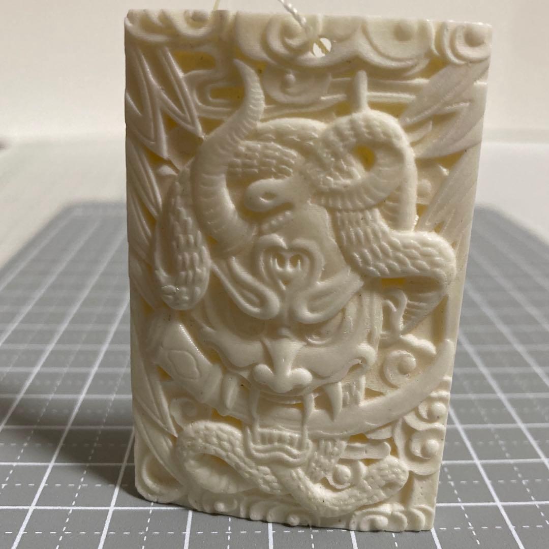 天然素材　骨製　魔除け　彫刻　根付　置物　提げ物