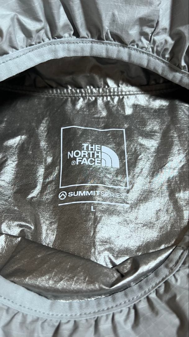 ノースフェイス トレイルエマージェンシーフーディ チタン