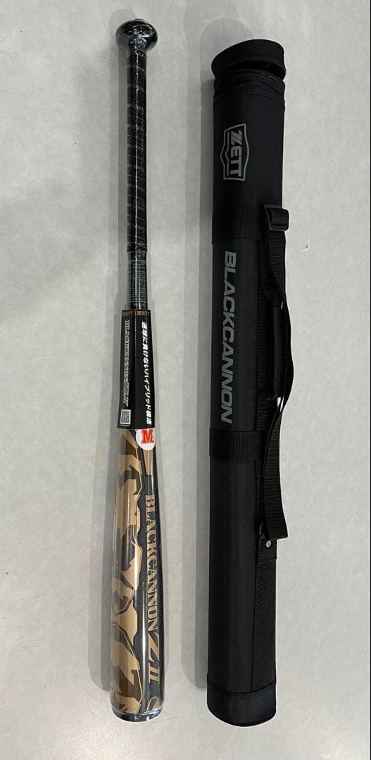 ZETT ゼット ブラックキャノンBLACK CANNON ZII 軟式バット