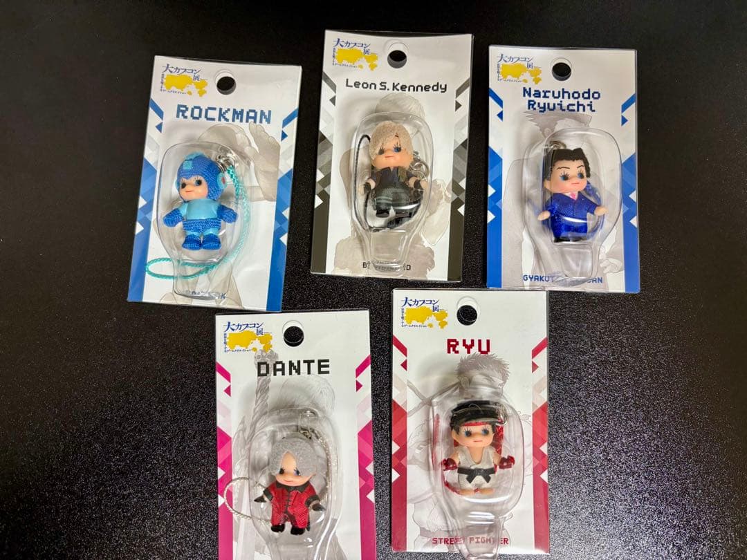 大カプコン展　キューピー5種セット