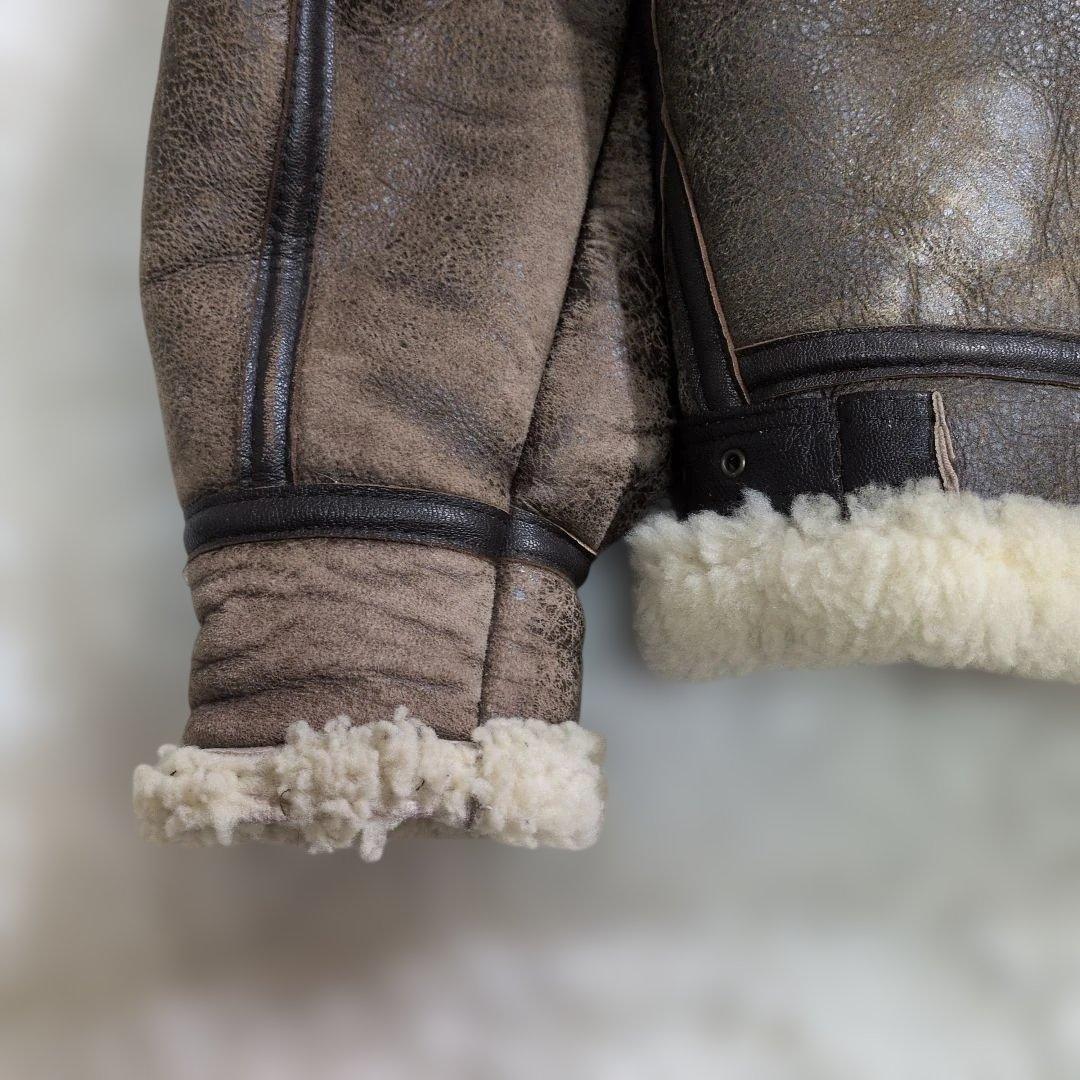 超良品 AVIREX B-3 38 リアルムートン ボア 胸タグ L〜XL - メルカリ