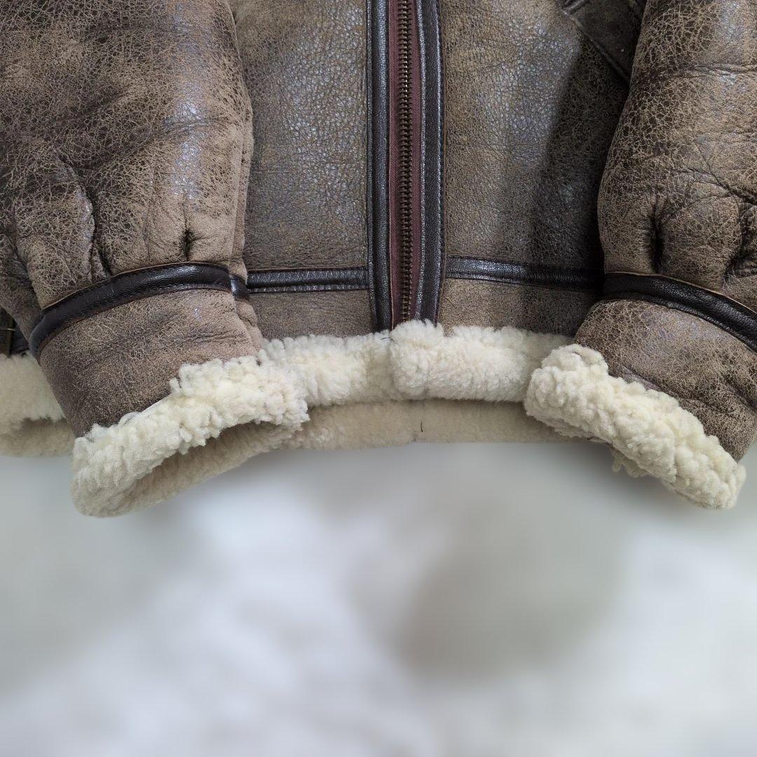 超良品 AVIREX B-3 38 リアルムートン ボア 胸タグ L〜XL - メルカリ