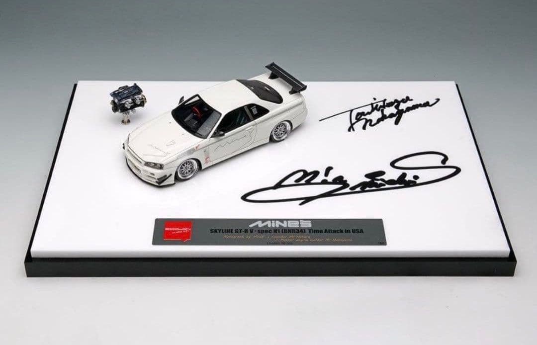 メイクアップ アイドロン MINE'S GT-R R34 オートサロン2026