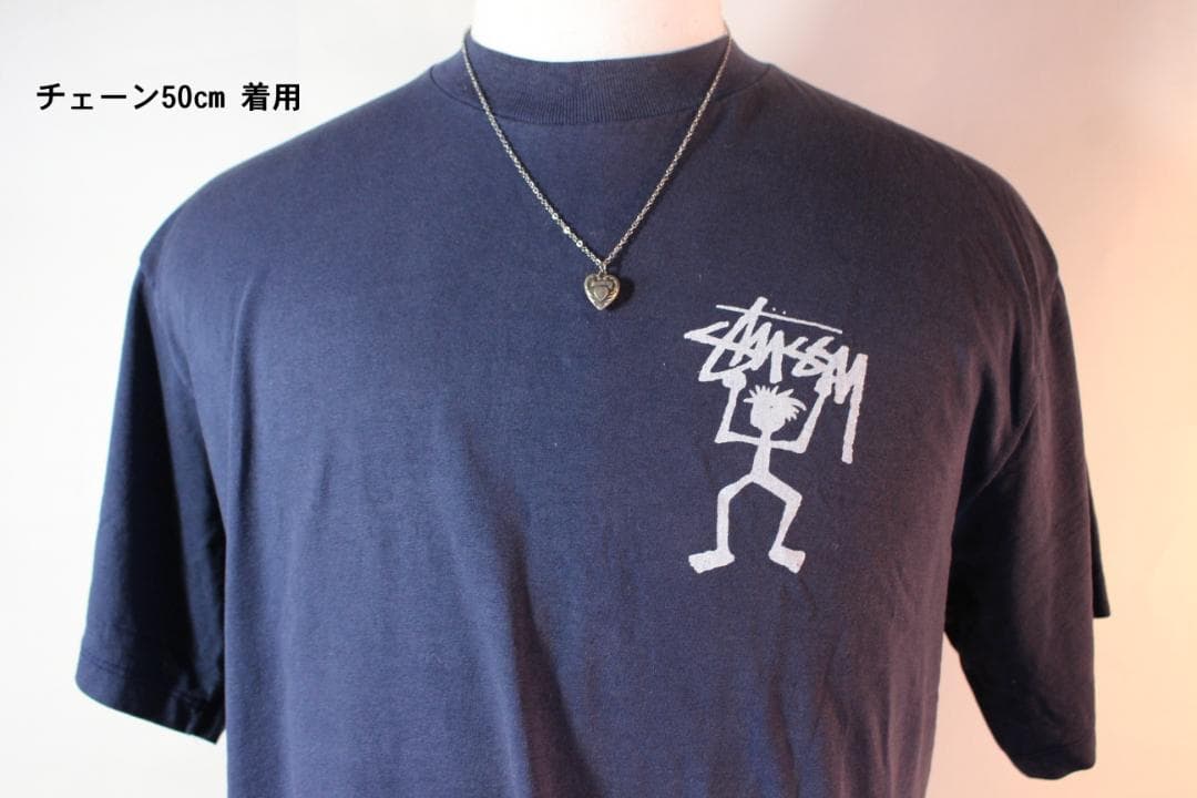 40s スウィートハートジュエリー パフィハート シルバー ハート ILOVEU