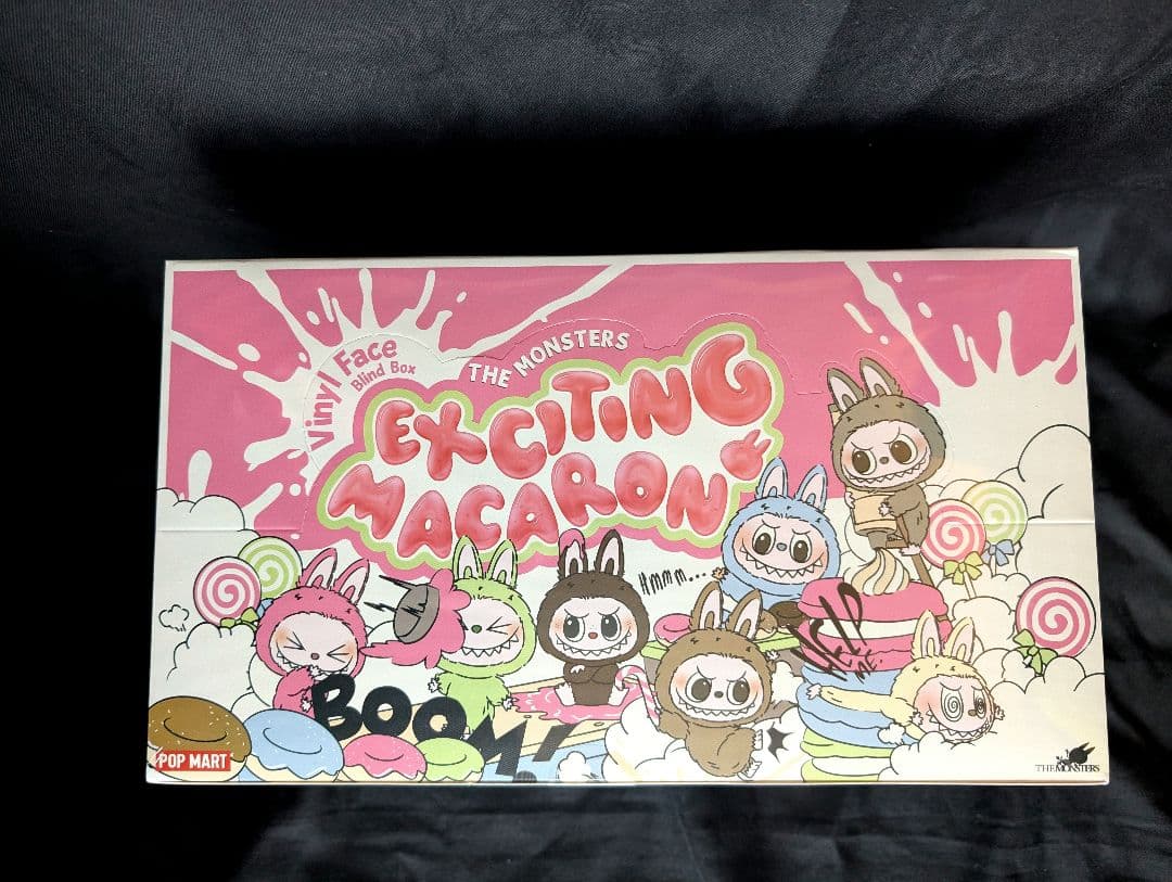 THE MONSTERSE Macaron ぬいぐるみ ボックス シュリンク付き
