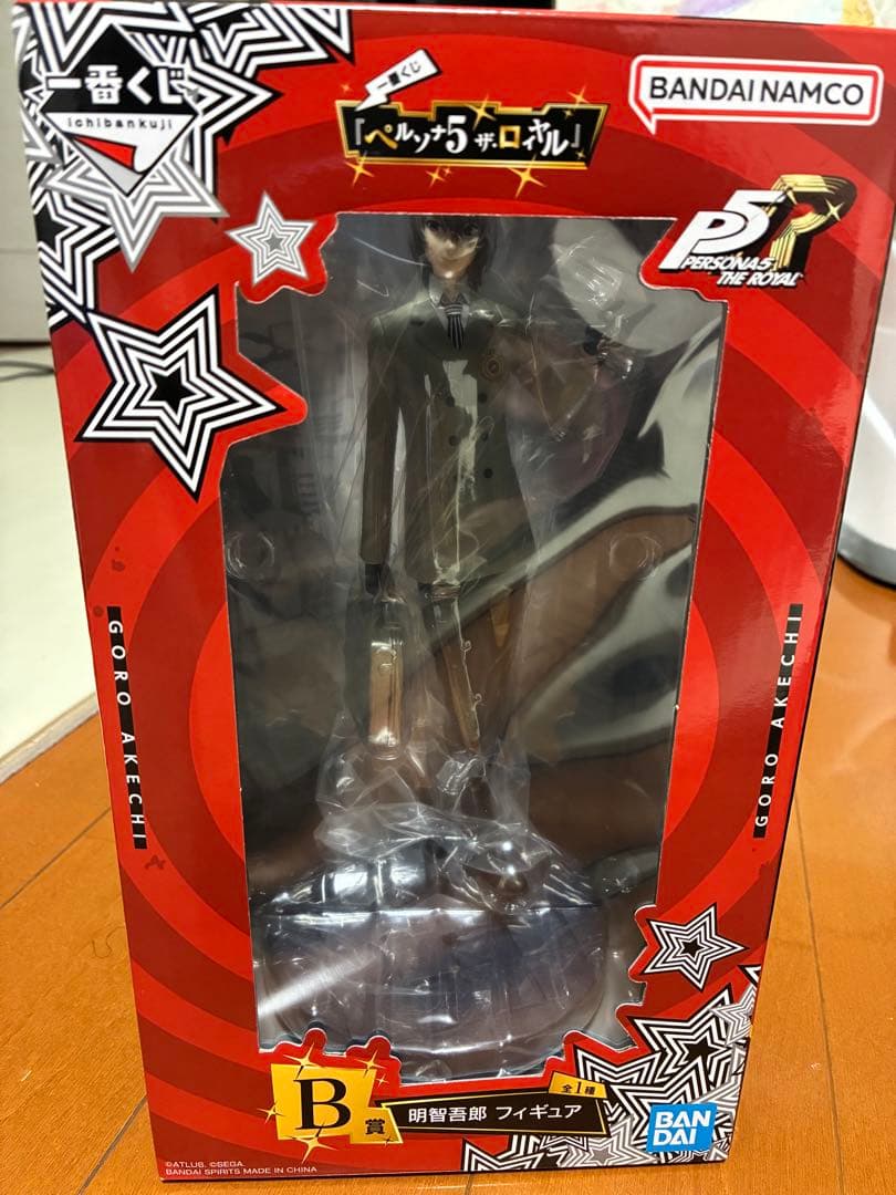 ペルソナ5 明智吾郎 フィギュア B賞　一番くじ ペルソナ5 一番くじ B賞 明智五郎 フィギュア - メルカリ