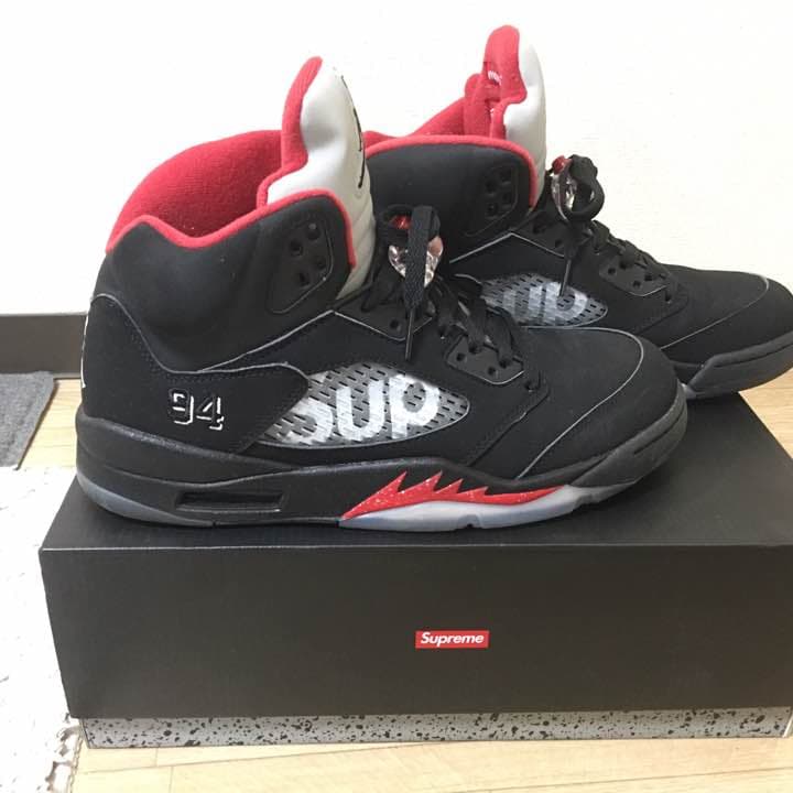 supreme AJ5 コラボ 27.5