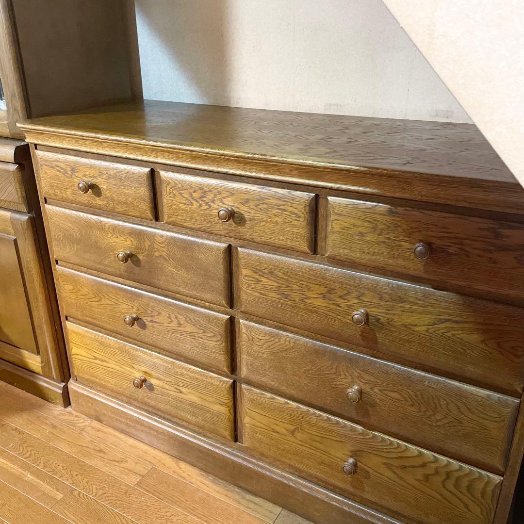 【オリーブオイル様】美品 ★直接お渡し限定(東京都)★アンティーク　木製チェスト