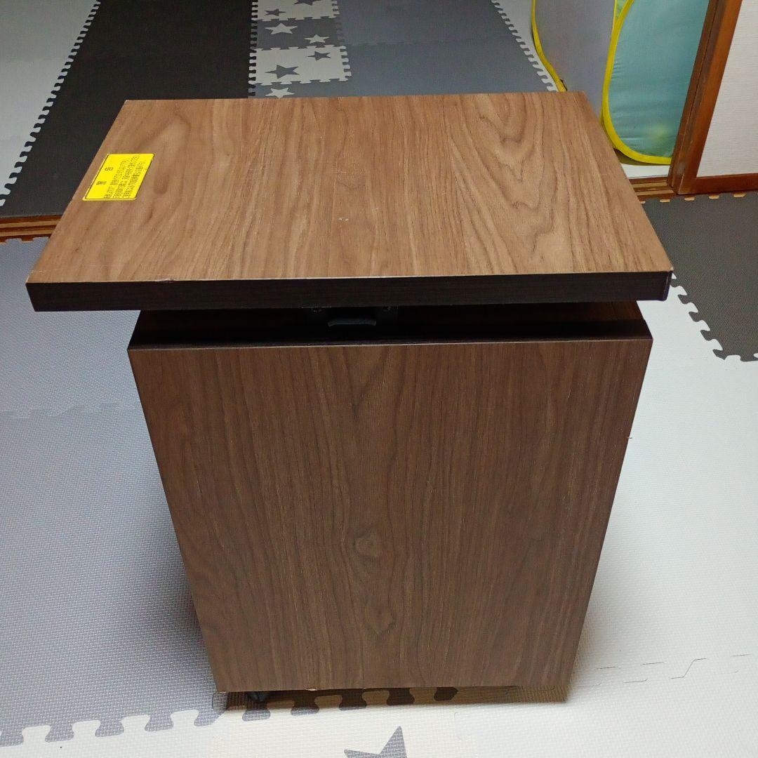 小島工芸 デスクワゴン「Com-5 C5D」ウォールモカ/ウッディウェンジ