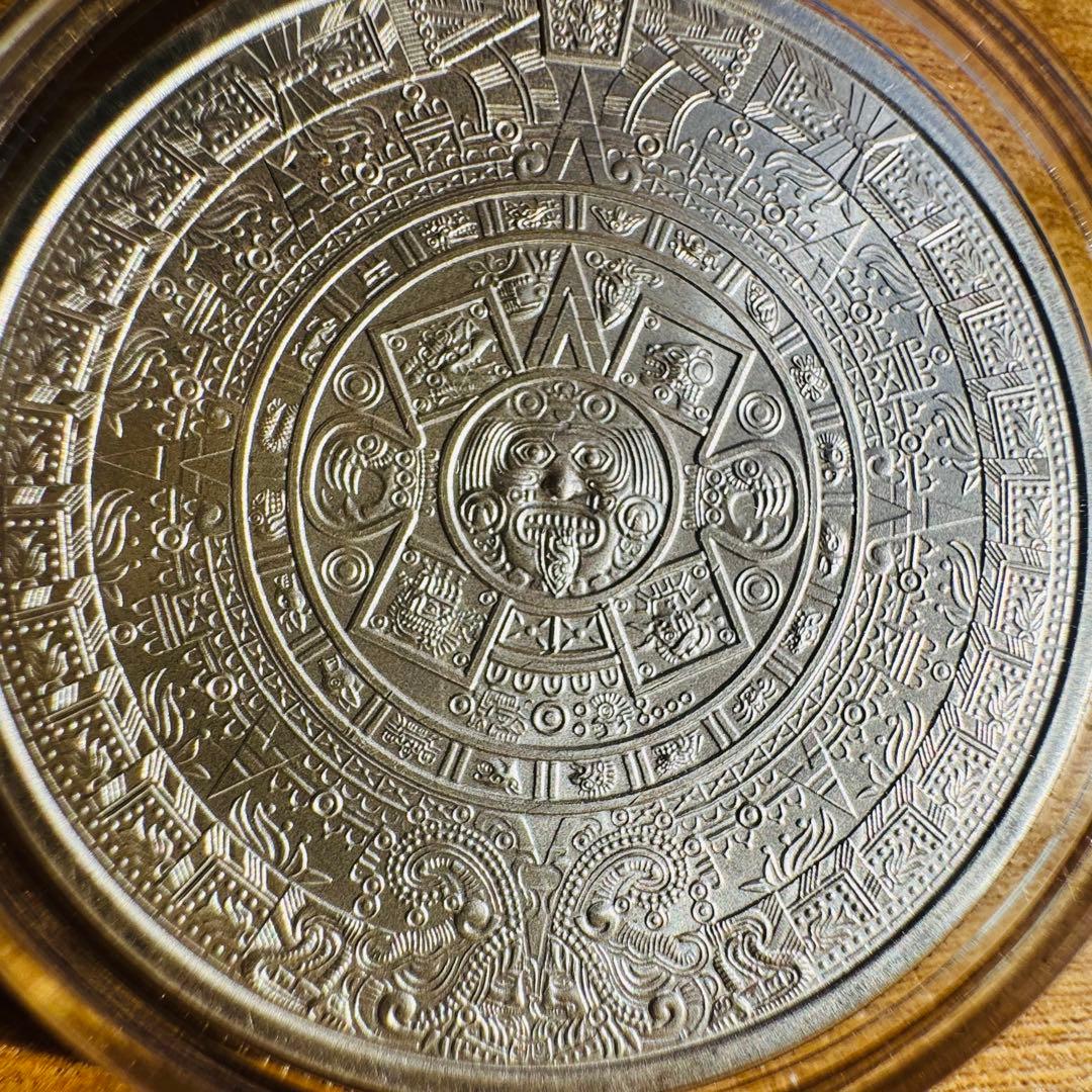 アステカカレンダー 1オンス 銀貨 - メルカリ