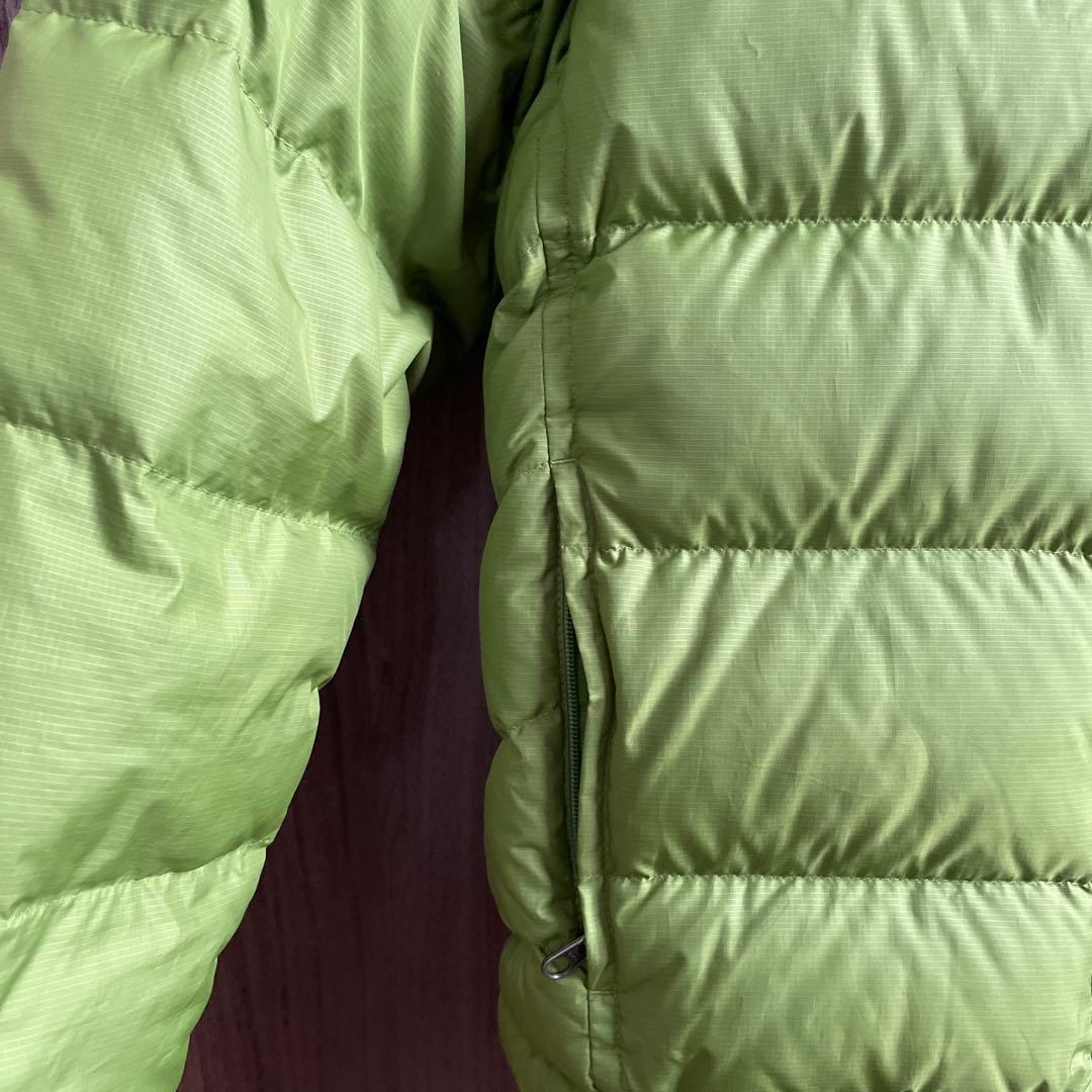 Patagonia キッズ ダウンジャケット ライムグリーン - メルカリ