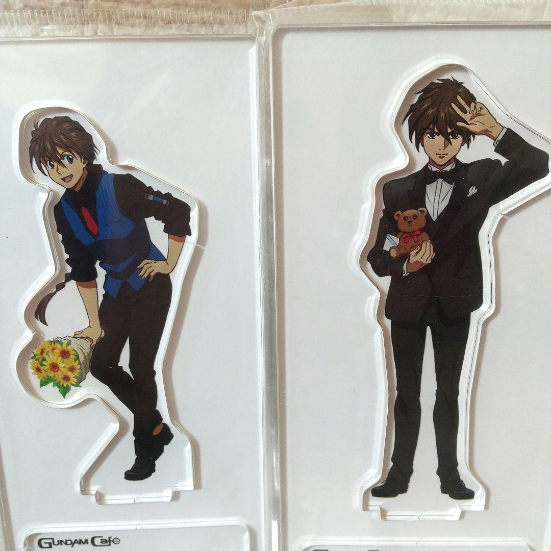 ガンダムW ガンダムカフェヒイロ デュオ トロワ カトル 五飛 アクスタ