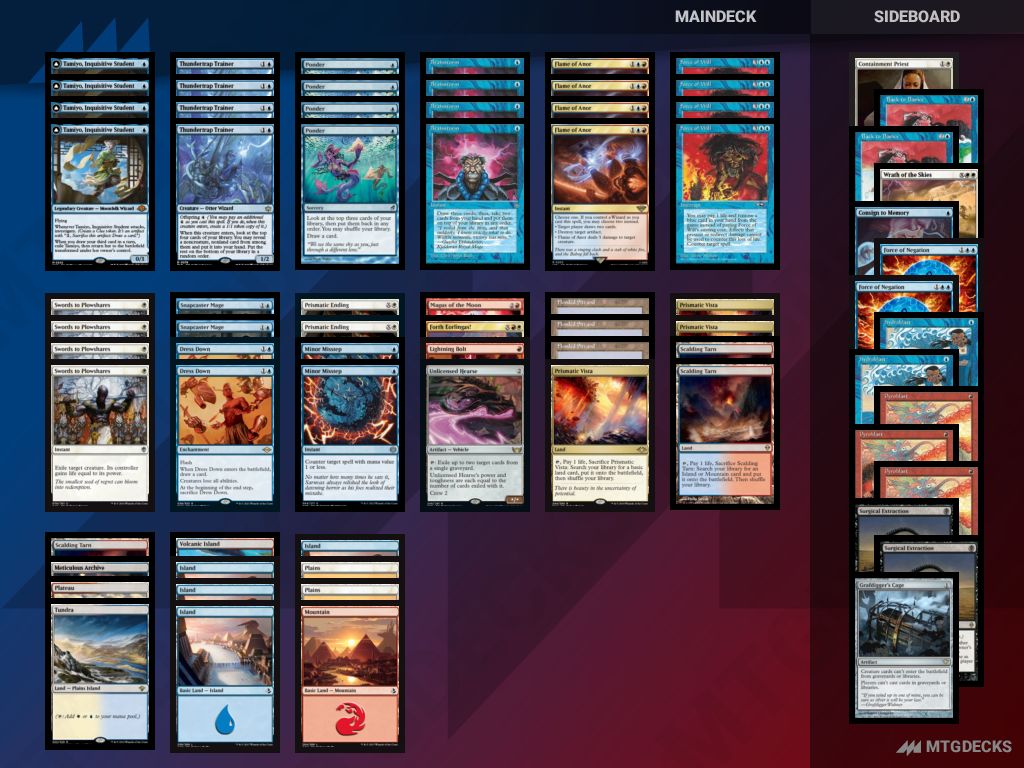 Legacy Jeskai Control deck by Roland Zeman • MTG DECKS