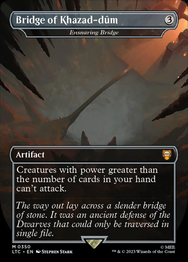 Bridge of Khazad-dum (Surge Foil) • Commander: The Lord of the