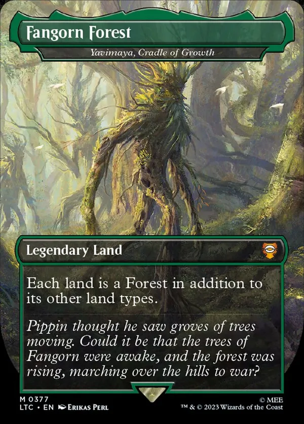 Fangorn Forest (Surge Foil) • Commander: The Lord of the Rings