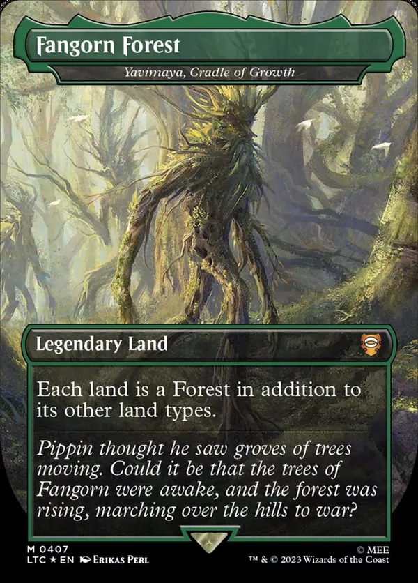 Fangorn Forest (Surge Foil) • Commander: The Lord of the Rings