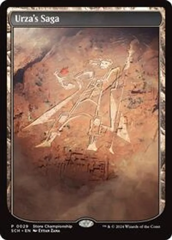 Urza's Saga (Halo Foil) • Secret Lair: An Encyclopedia of Magic