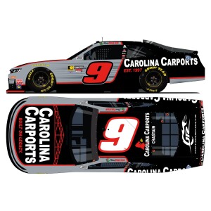 Ross Chastain #9 2026 Carolina Carports 1:64 Hard Top Die-Cast