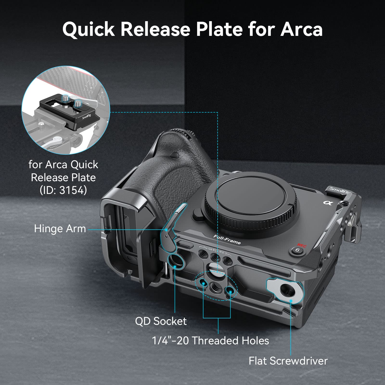 FX30 FX3 Camera Cage | Rigging & Mounting System