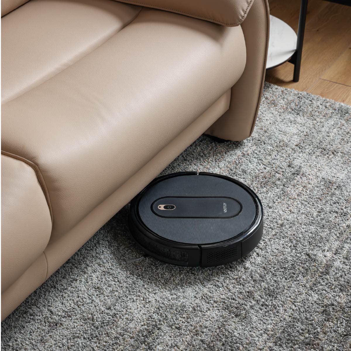 ルーシェ 1人掛けソファ 幅82cm ファインレザーテックス