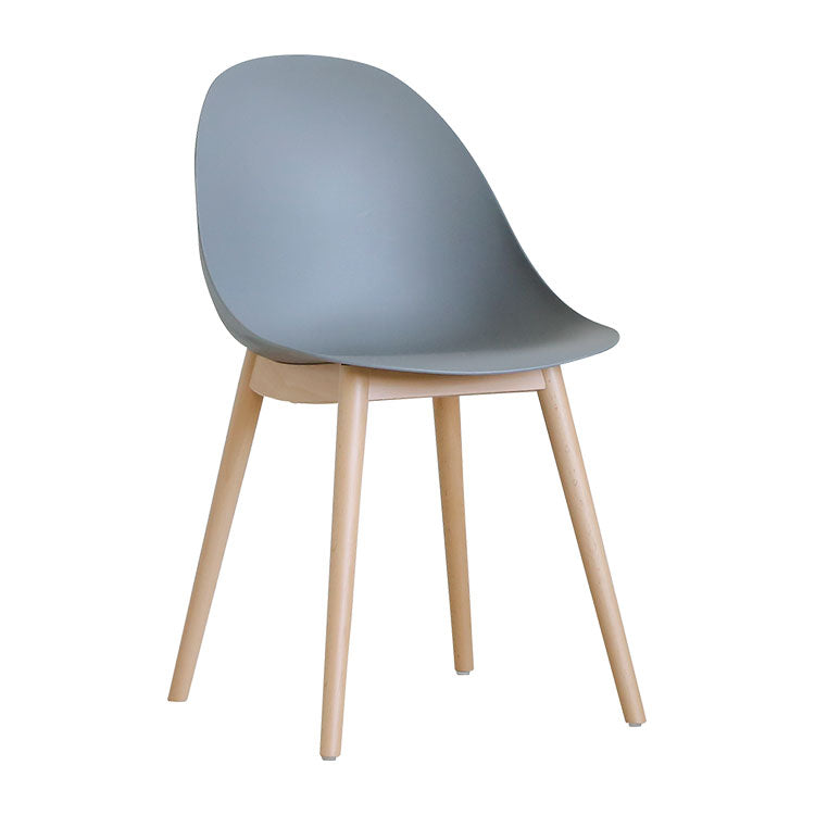 エッグ ダイニングチェア 木脚【2脚セット】 | 家具・インテリア通販