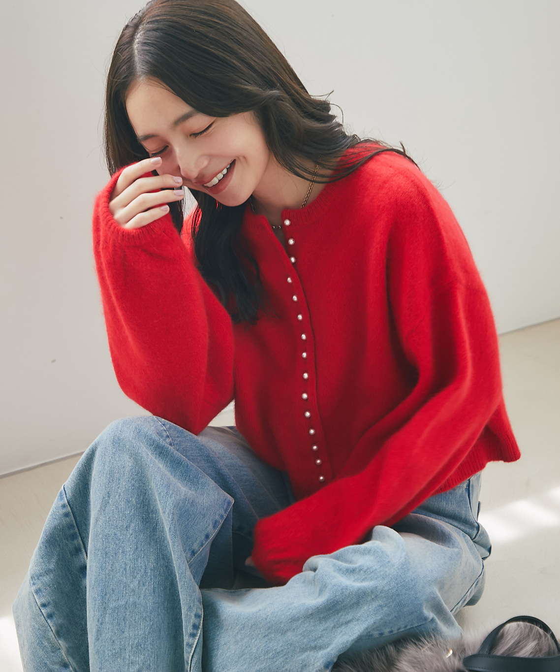 徹底解説】ヘアリーウール前後2WAYカーディガン♡ - La boutique