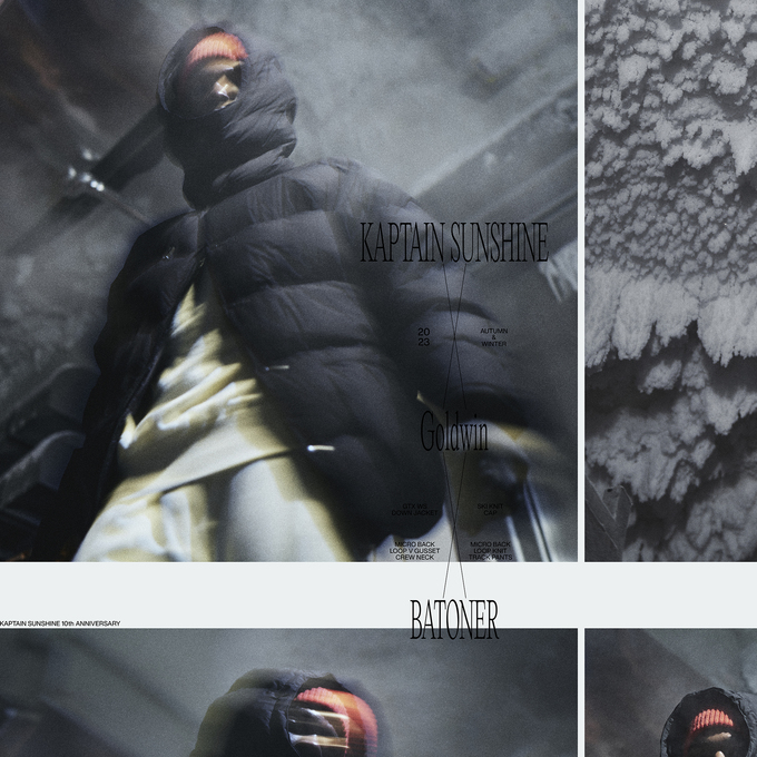 KAPTAIN SUNSHINE × GOLDWIN × BATONER＞スペシャルコラボアイテム