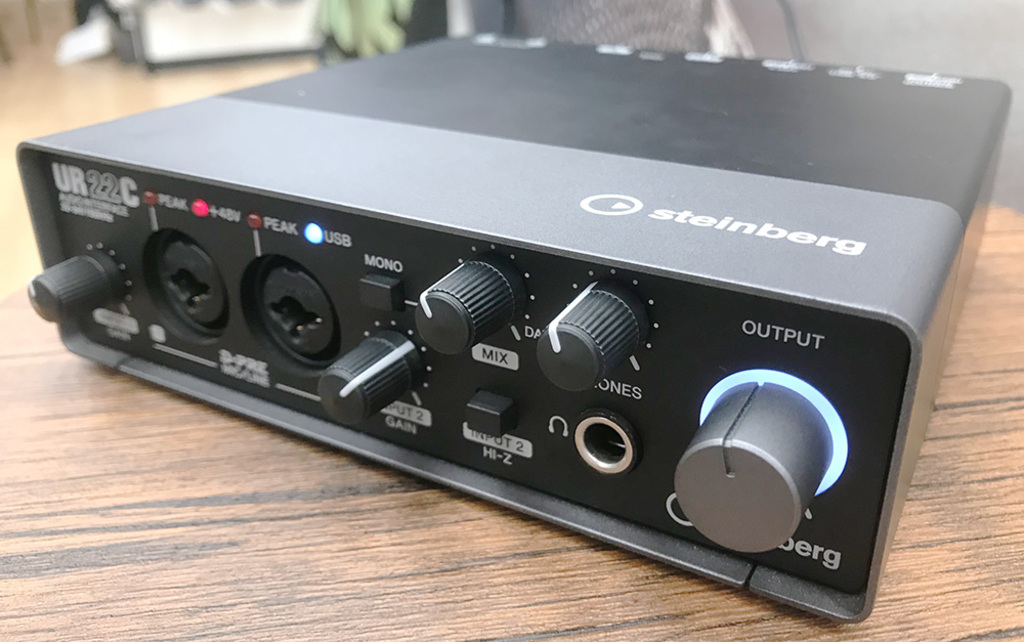 Steinberg UR22C(スタインバーグ)(定番オーディオインターフェース