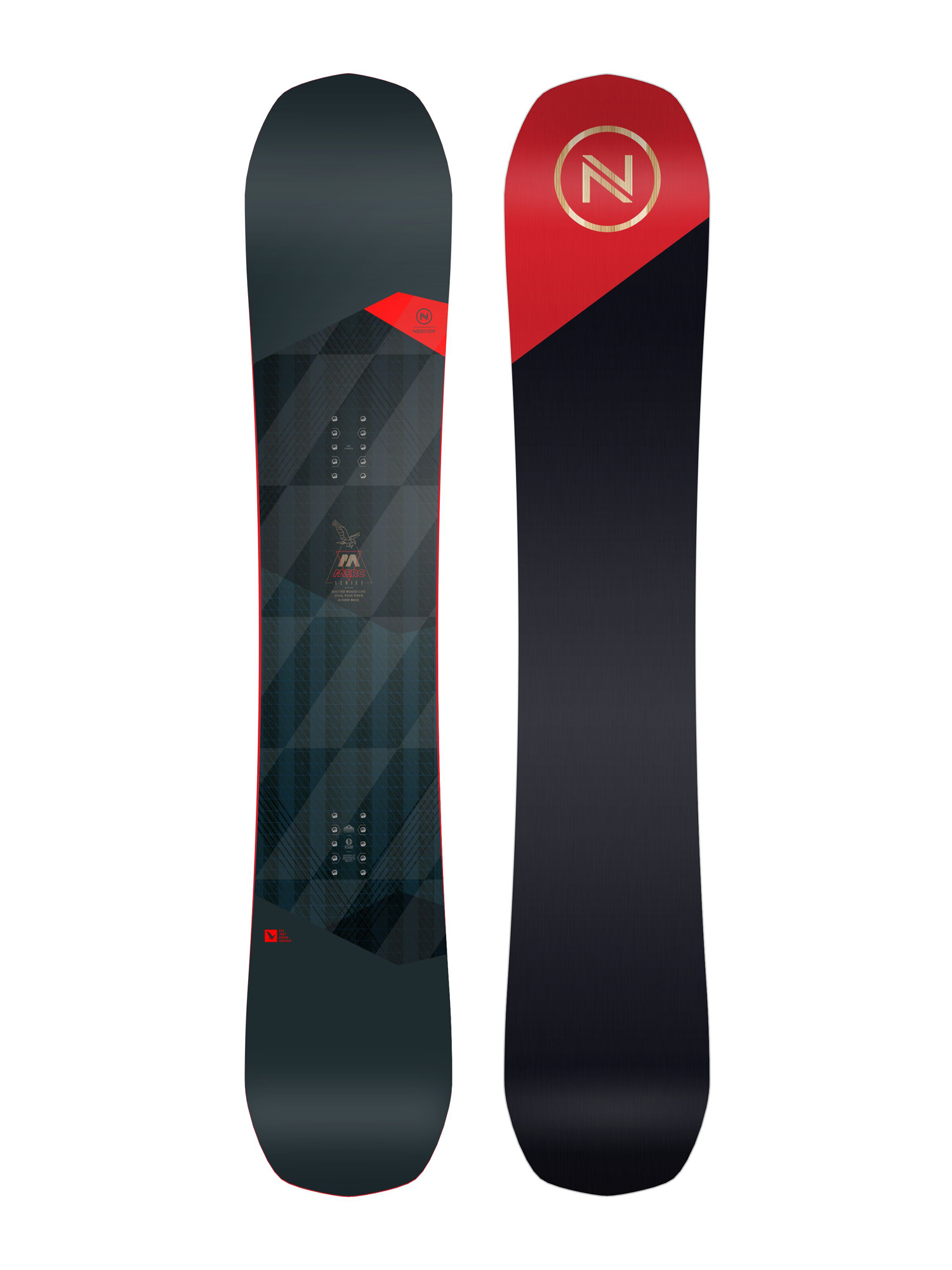 Nidecker Merc Snowboard - black