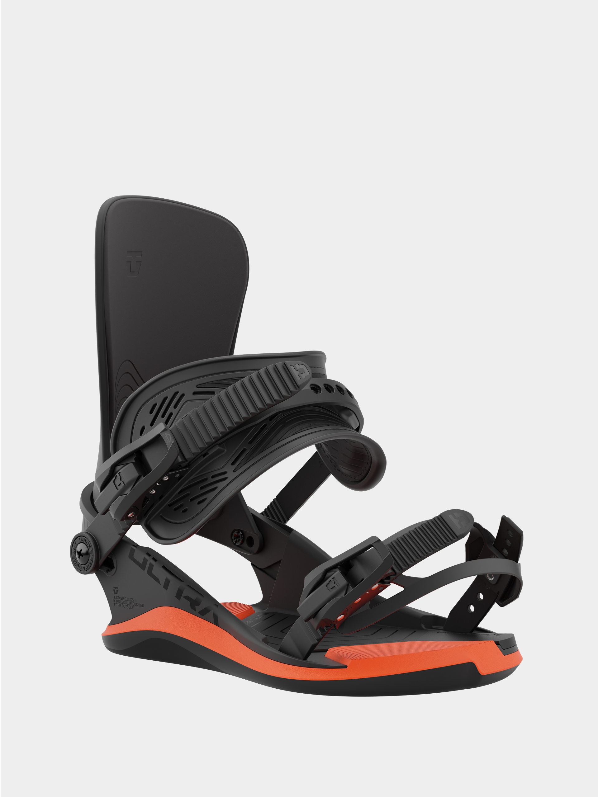 Union Ultra Snowboard bindings - black, orange (black/orange)