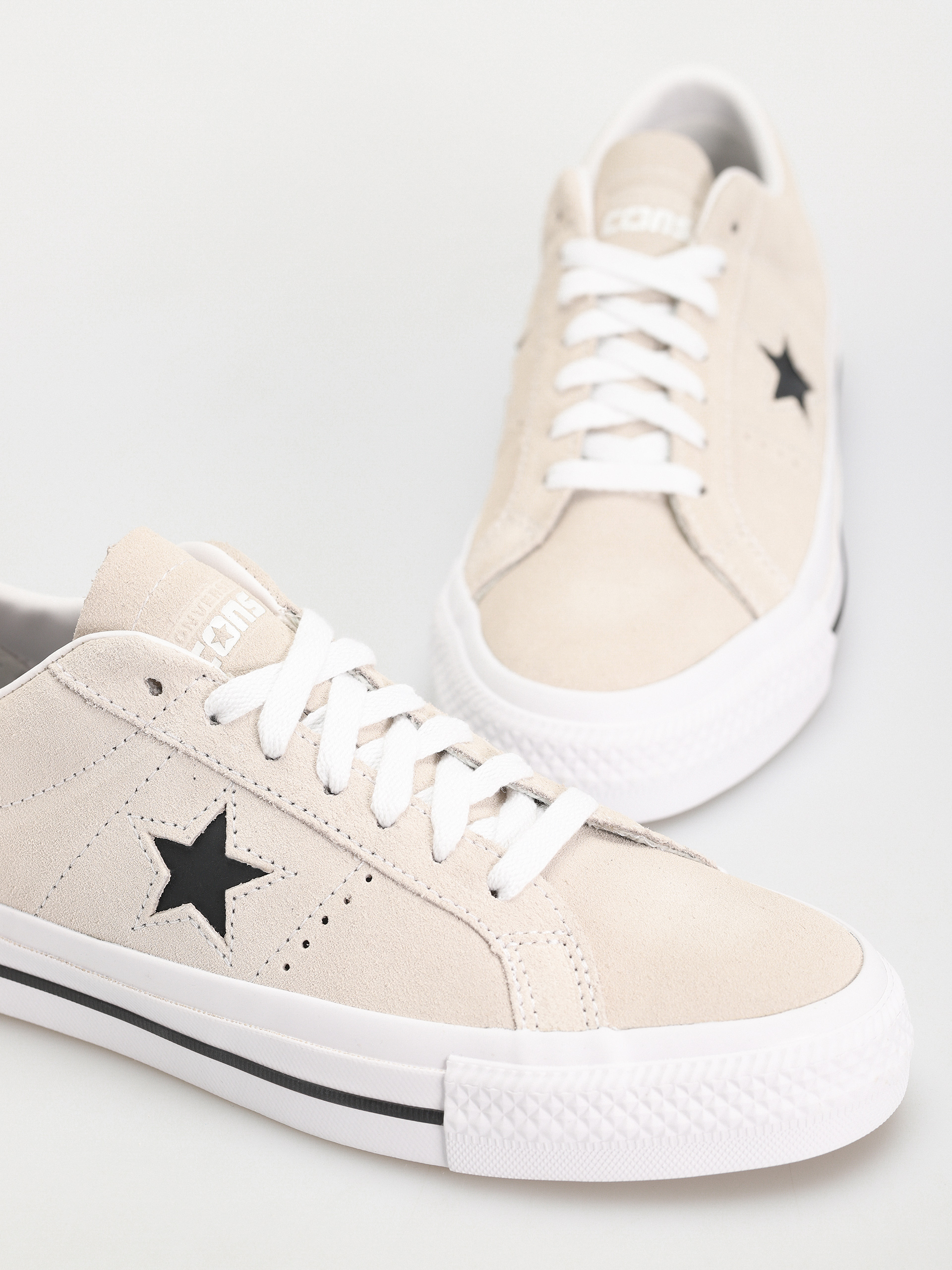 Converse One Star Pro Shoes - grey (bone)