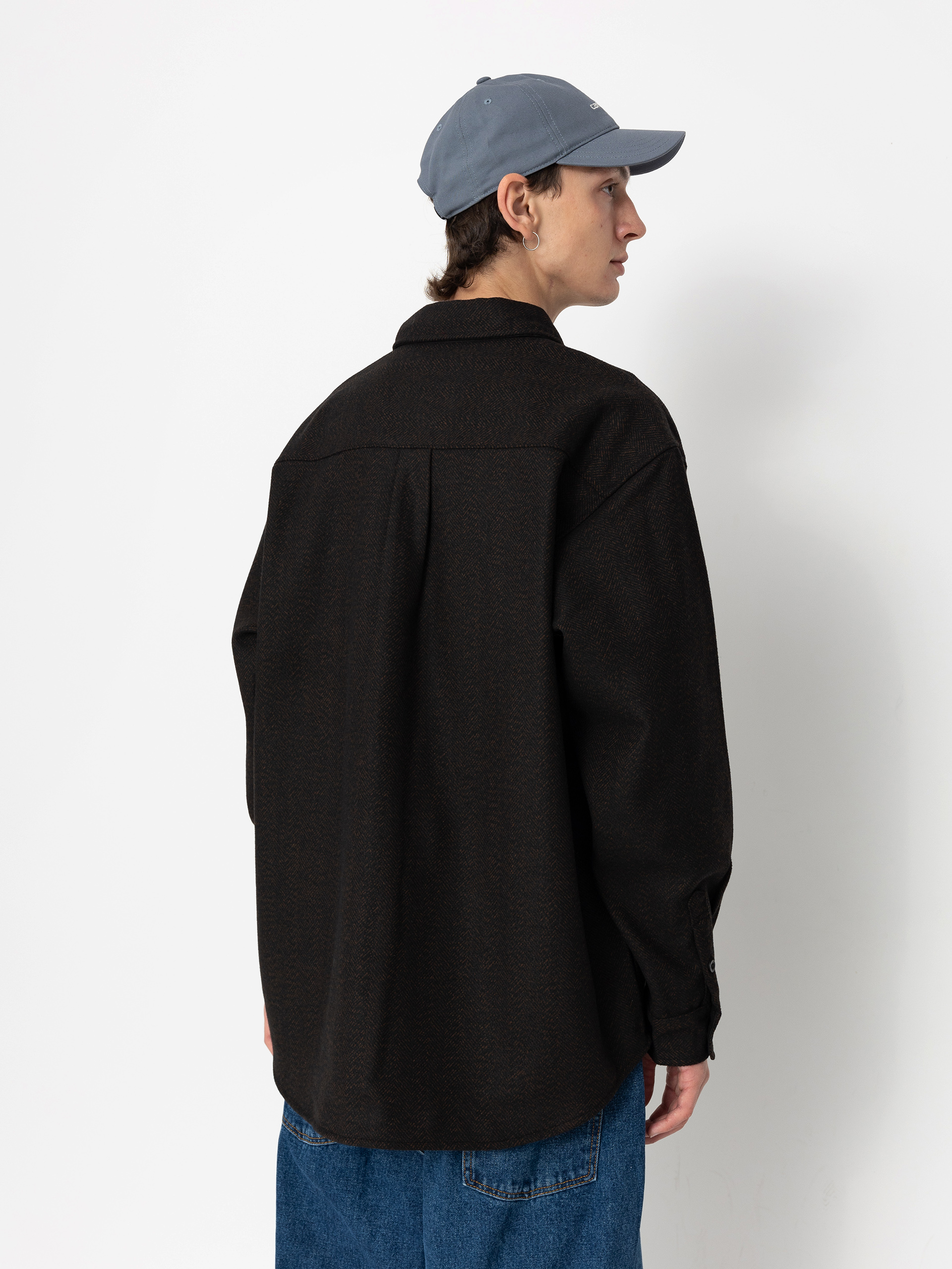 Carhartt WIP Truman Shirt - brown (chocolate/black)