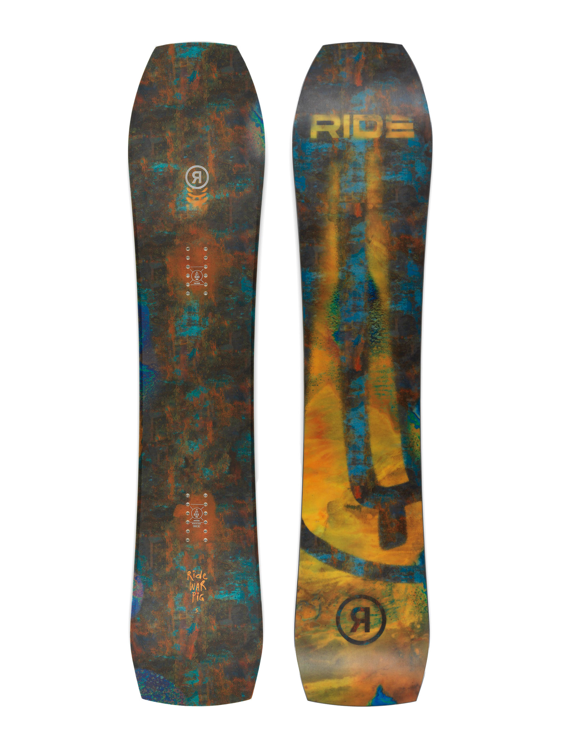Ride Twinpig Snowboard - black