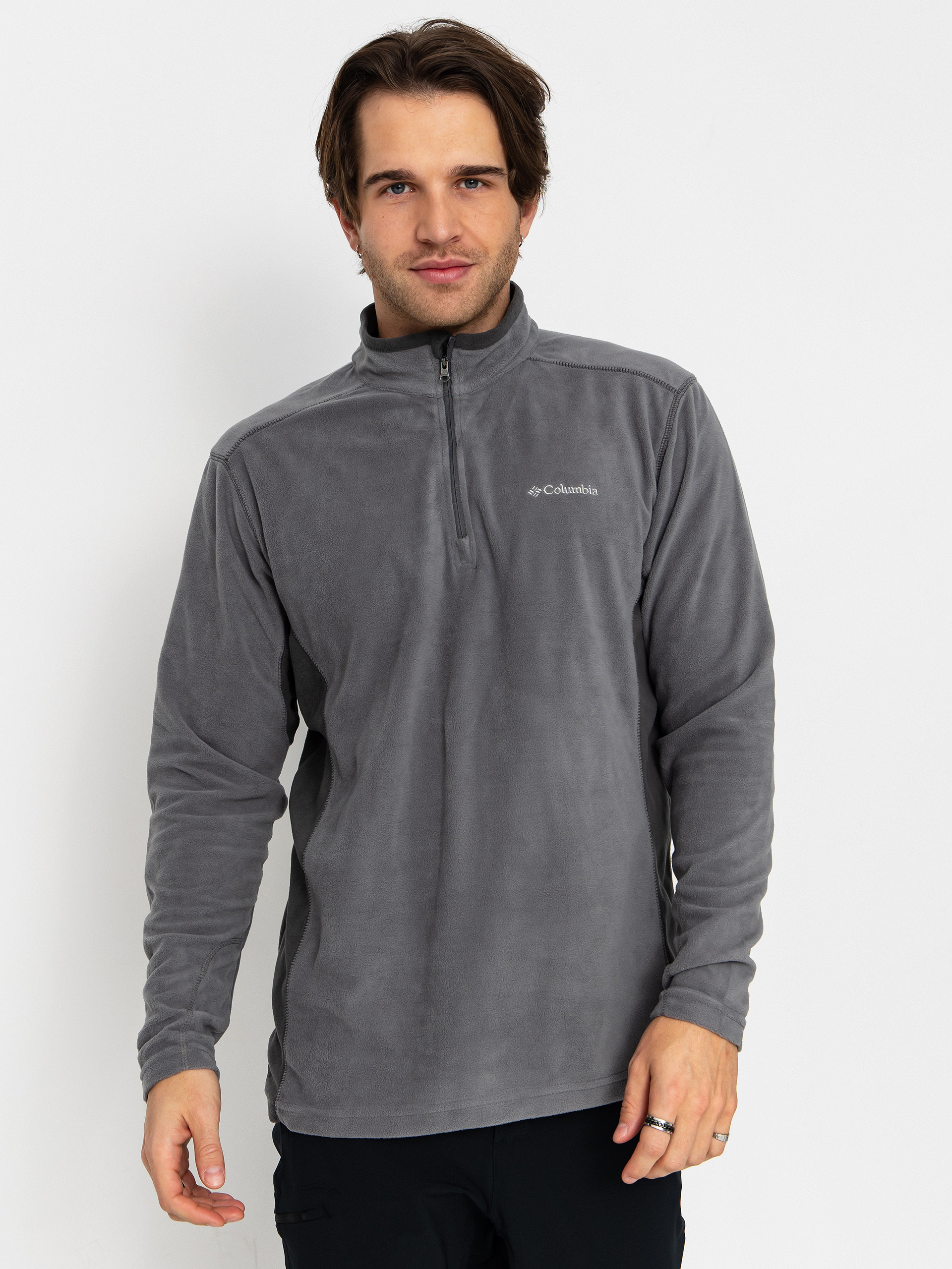 Columbia Klamath Range II Half Zip Fleece - brown (delta black)