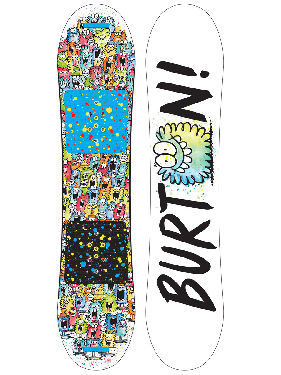 Dětský snowboard Burton Chopper 120 - barevná