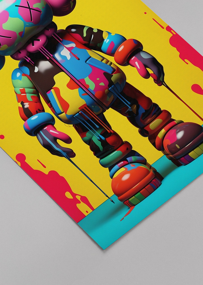Hypebeast Rapper Hip Hop Kaws posters & prints by abdul chak