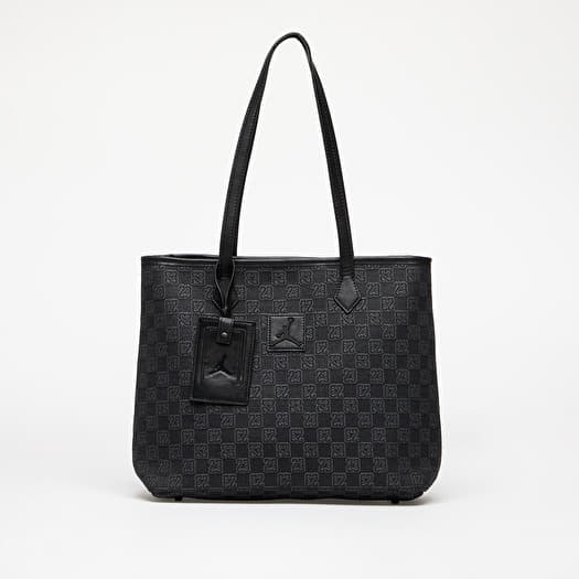 Jordan Jam Monogram Tote Bag Black | Queens