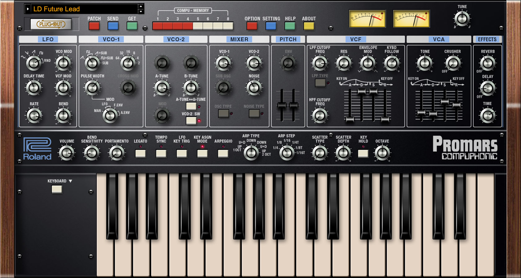 Roland - PROMARS | Software Synthesizer