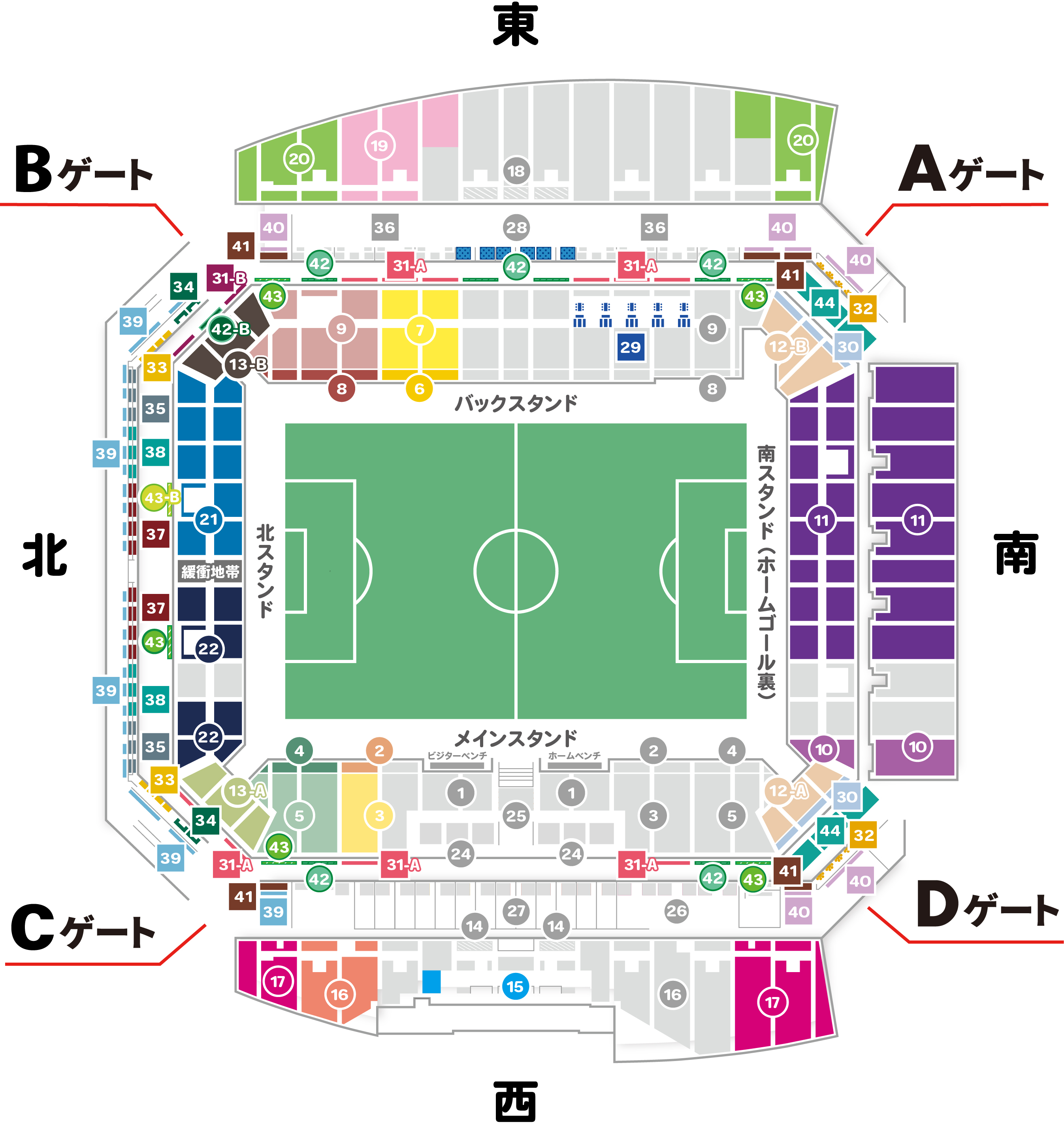 料金/座席/購入方法 | チケット | サンフレッチェ広島 オフィシャルサイト